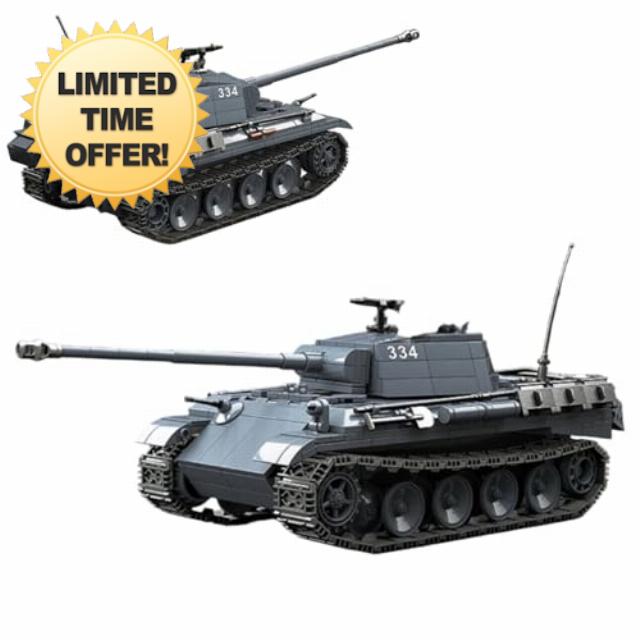 Panther Tank Building Set for Adults