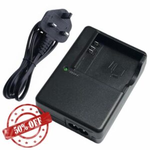 DE-A12 Charger for DMW-BCC12 DMW-BCC12PP Battery Compatible with Panasonic Lumix DMC-FS1 FS2