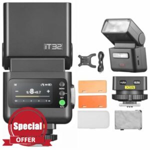 Godox iT32 TTL Camera Flash with X5N Wireless Flash Trigger