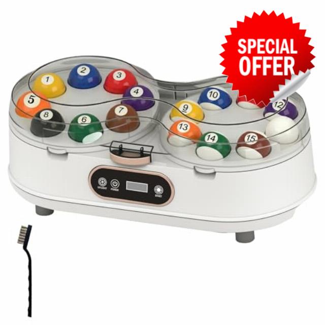 Automatic Billiard Ball Cleaner