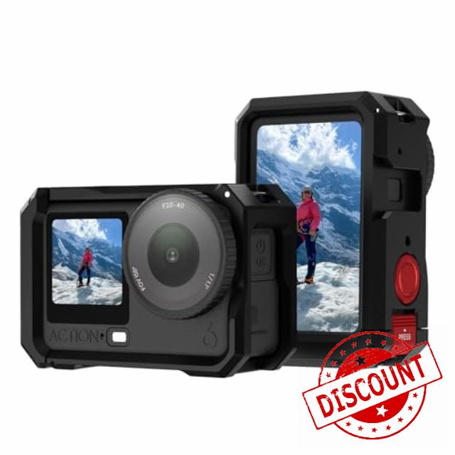 BRDRC Metal Cage for DJI Osmo Action 6