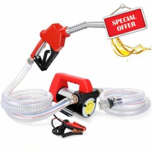 Fuel Transfer Pump Diesel Pump 45L/MIN Electric Pump Kit 12V 260W DC Powered