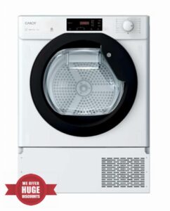 Candy Smart BCTD1 H7A1TBE-80 Integrated Wifi Connected 7Kg Heat Pump Tumble Dryer - Black/White - A+ Rated           [Energy Class C]