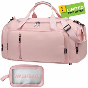 30L Large Gym Bag Sport Duffel Backpack with 3L Wash Bag