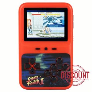 Fizz Creations Street Fighter 2 Colour Handheld Electronic Game. Retro Classic Arcade Game. Full Colour Graphics Original Sounds. Battery Operated. Retro Gaming Gif