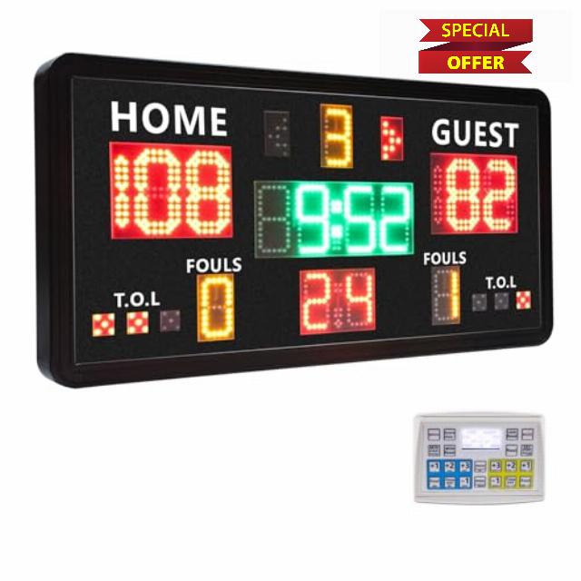 Large Electronic Scoreboard with Remote