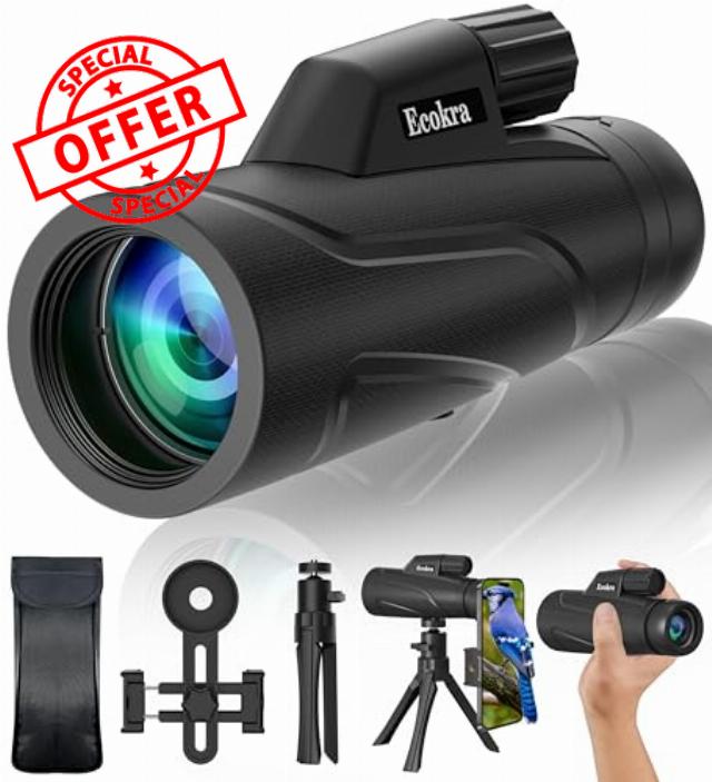12X42 Monocular Telescope High Power