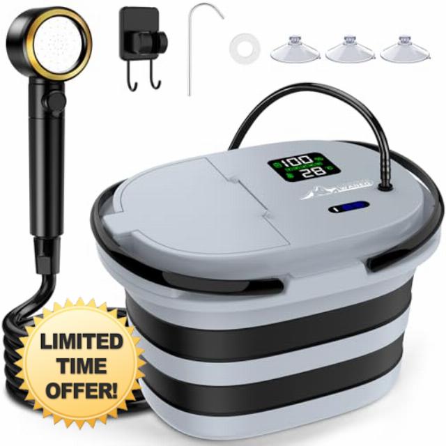 WADEO 2026 New Portable Shower