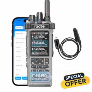 Radtel RT-950 PRO Ham Radio GPS/APRS