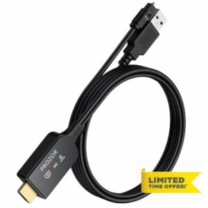 PROZOR HDMI Audio Extractor - eARC/ARC to Optical Toslink Adapter 192KHz Supports Dolby/DTS 5.1