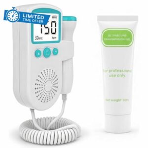 Gel for Doppler Monitor - Heartbeat Monitor Pregnancy - Baby Movement for Mother-to-be