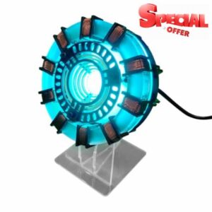 MK1 Arc Reactor Model Assembly Kit with Blue LED Light