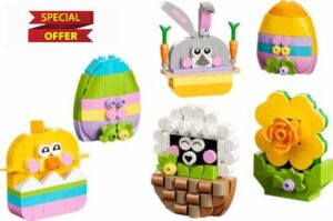 LEGO Easter Decorations Limited Edition (40890) 312 Pieces Ages 7 and Up