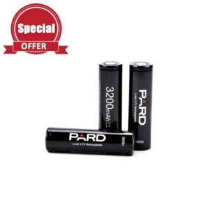 PARD 21700 5000mAh and 18650 3500mAh Battery Bundle High Capacity Rechargeable Lithium Ion for Thermal Night Vision Scope Hunting Accessories (18650 battery only)