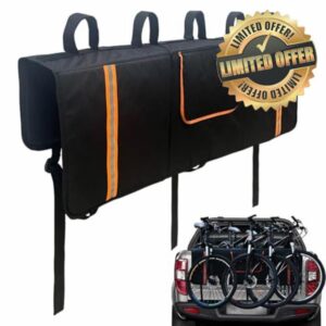 Truck Tailgate Bikes Pad - 135x83cm Stable Protective Bike Rack Accessory