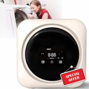 Wall-Mounted Compact 3kg Front-Load Washing Machine — Portable Full-Automatic Washer