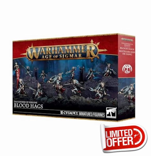 Games Workshop - Warhammer - Age of Sigmar - Daughters of Khaine: Blood Hags