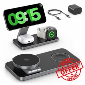 3 in 1 Wireless Charging Station for iPhone