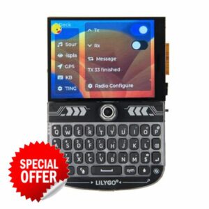 LILYGO T-Deck ESP32-S3 LoRa TTGO Development Board with 2.8 Inch ST7789-SPI Interface IPS LCD (868MHz Firmware)
