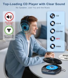 Rechargeable Discman CD Players for Home & Car