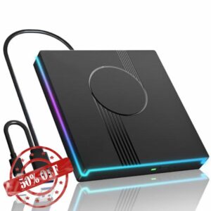 RGB External CD/DVD Drive for Laptop