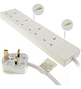 kenable Pure OFC HQ 2 x RCA Phono Plugs to Plugs Stereo Audio Cable Gold 0.5m [0.5 metres]