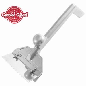 Grill Scraper and Griddle Scraper with Quick-Release Blade