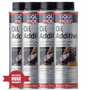 4x Oil Additive 300ml | Engine Wear Protection & Improved Lubricatio