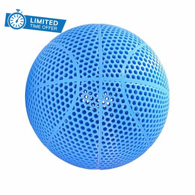 3D-Printed High-Resilience Basketball - No-Inflation Hollow-Core Design