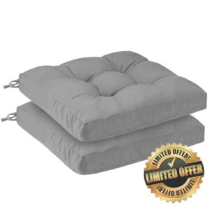 Outdoor Garden Chair Cushions Set of 2