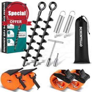 Awning Tie Down Kit Storm Straps for Awnings