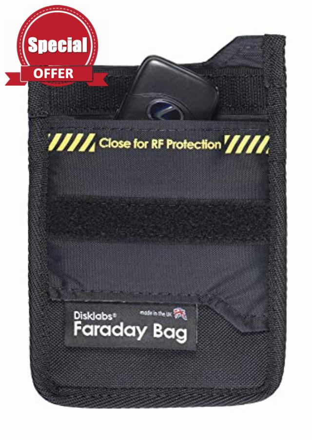 Police Approved Key Shield KSCar Faraday Pouch Bag for Protection Against Keyless Car Crime Guard Key Fob