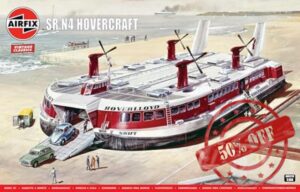 Airfix A09171V SR.N4 Hovercraft Classic vintage Model Building ki
