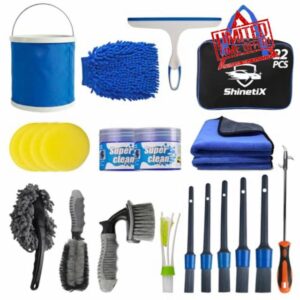 ShinetiX 22 PCS Car Cleaning Kit