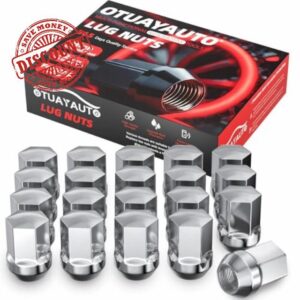 OTUAYAUTO 9/16-18 Lug Nuts - Replacement for 2005-2011 Dodge Dakota
