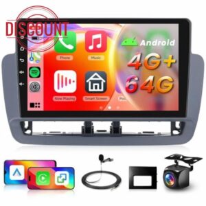 4G+64G Car Radio Stereo for Seat Ibiza 2012-2015