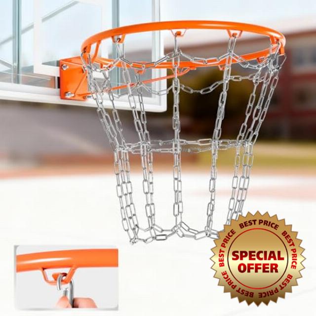 Heavy Duty Metal Chain Basketball Net