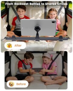 360° Rotation Magnetic Backseat Stand Fits 4.7-12.9" Tablet & Phone