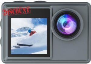 Keswo 5K Action Camera 64GB Memory