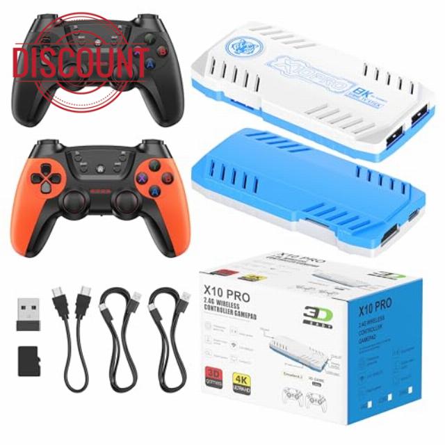 X10 PRO Retro Game Stick with 50000+ Games