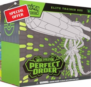 Pokémon TCG: Mega Evolution—Perfect Order Elite Trainer Box (1 Full-Art Promo Card