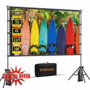 TOWOND Projector Screen