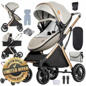 3 in 1 Baby Stroller with Bassinet Mode