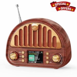 Mesqool DAB+/DAB/FM Radio Portable