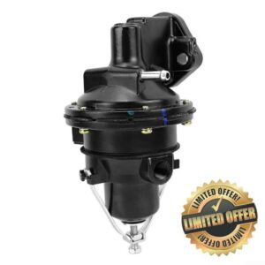 Mechanical fuel pump for Mercruiser OMC 2 5 3 0 3 7 engines providing steady fuel flow and operation to enhance marine engine performance