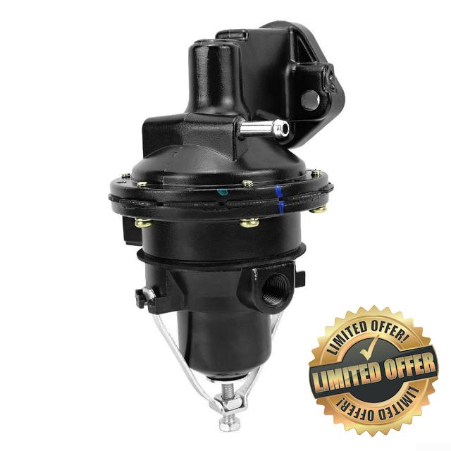 Mechanical fuel pump for Mercruiser OMC 2 5 3 0 3 7 engines providing steady fuel flow and operation to enhance marine engine performance