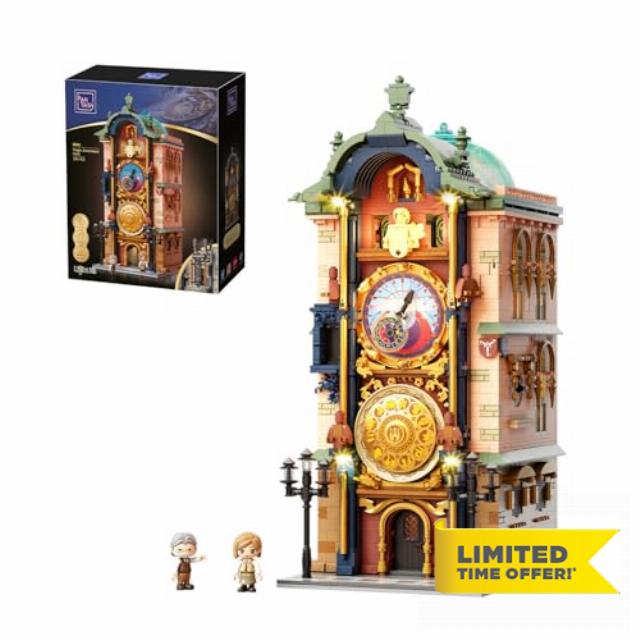 PANTASY Prague Astronomical Clock Building Block Set