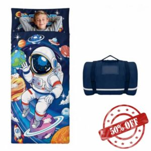 Extra Large Kids Sleeping Bag-Pillow