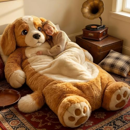 Plush Faux | Oversized Bean Bag Lounger For Living Room Nap Time