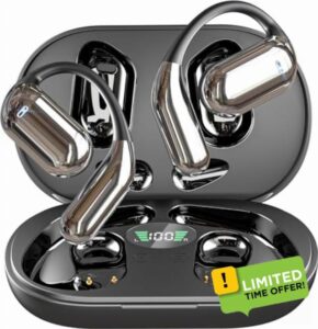 Paekole Open Ear Earbuds Bone - Conduction Headphones Wireless Bluetooth